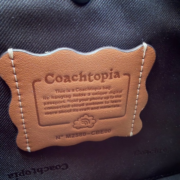 Coach Coachtopia Alter/Ego Slouchy Shoulder Bag In Upcrafted Leather. NWT. CBE00 - Picture 8 of 9
